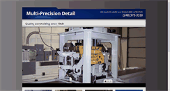 Desktop Screenshot of multi-precision.com